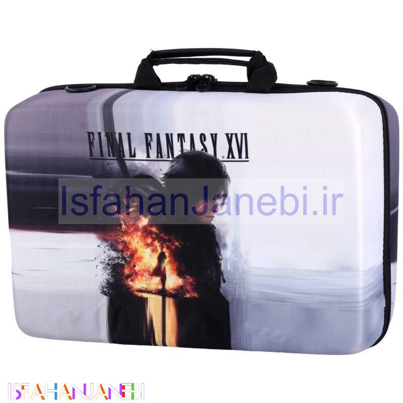 اصفهان جانبی-کیف کنسول بازی PS5 Slim طرح Final Fantasy XVI