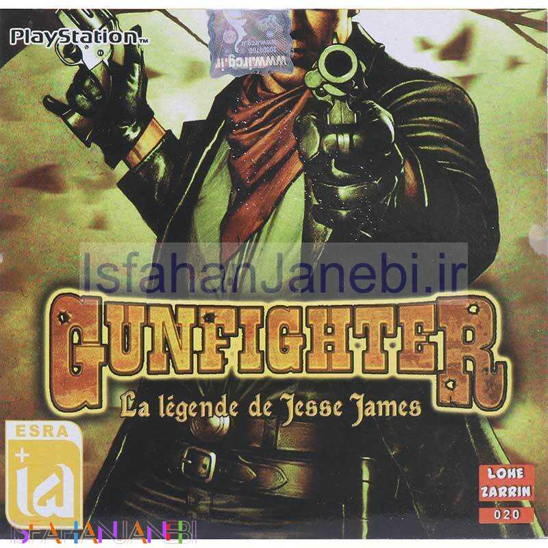 اصفهان جانبی-بازی Gunfighter The Legend of Jesse James لوح زرین مناسب برای PS1