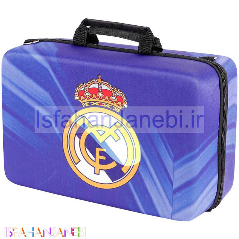 اصفهان جانبی-کیف کنسول بازی PS5 Slim طرح Real Madrid
