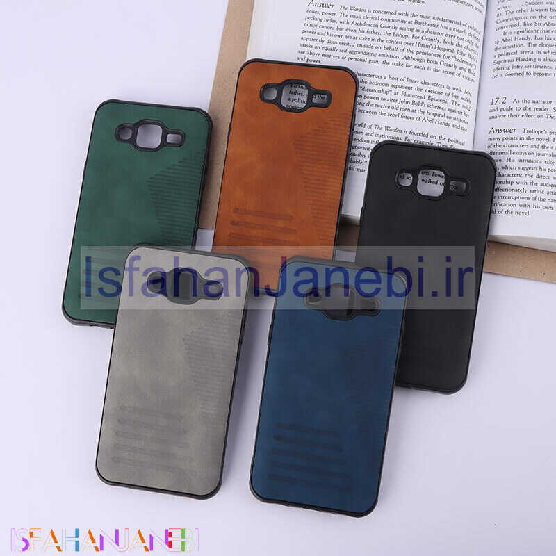 اصفهان جانبی-قاب چرمی Pro Camera سامسونگ Galaxy J5 2015 محافظ لنزدار
