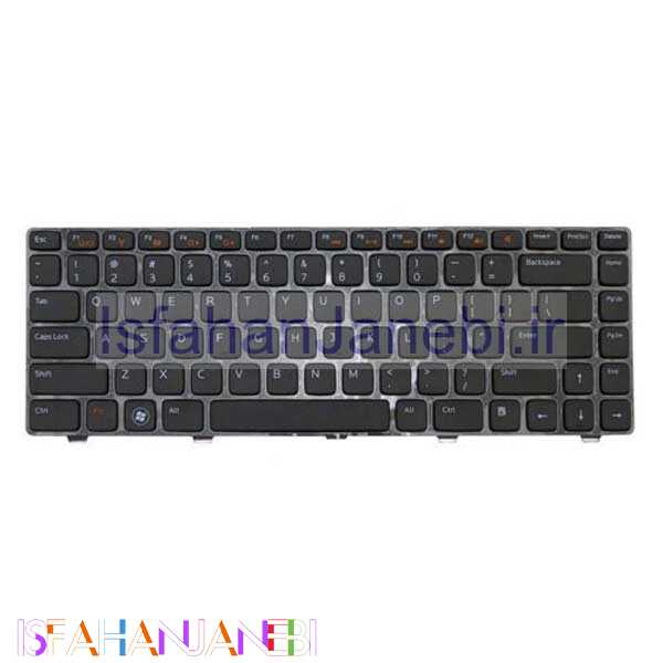 اصفهان جانبی-کیبورد لپ تاپ دل DELL N4050 بدون فریم مشکی