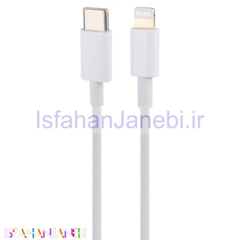 اصفهان جانبی-کابل تبدیل iPhone 11 Type-C to Lightning 1m شرینک