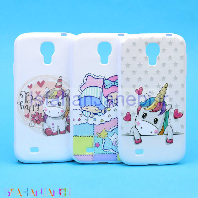 اصفهان جانبی-قاب فانتزی سفید طرح کارتونی سامسونگ S4