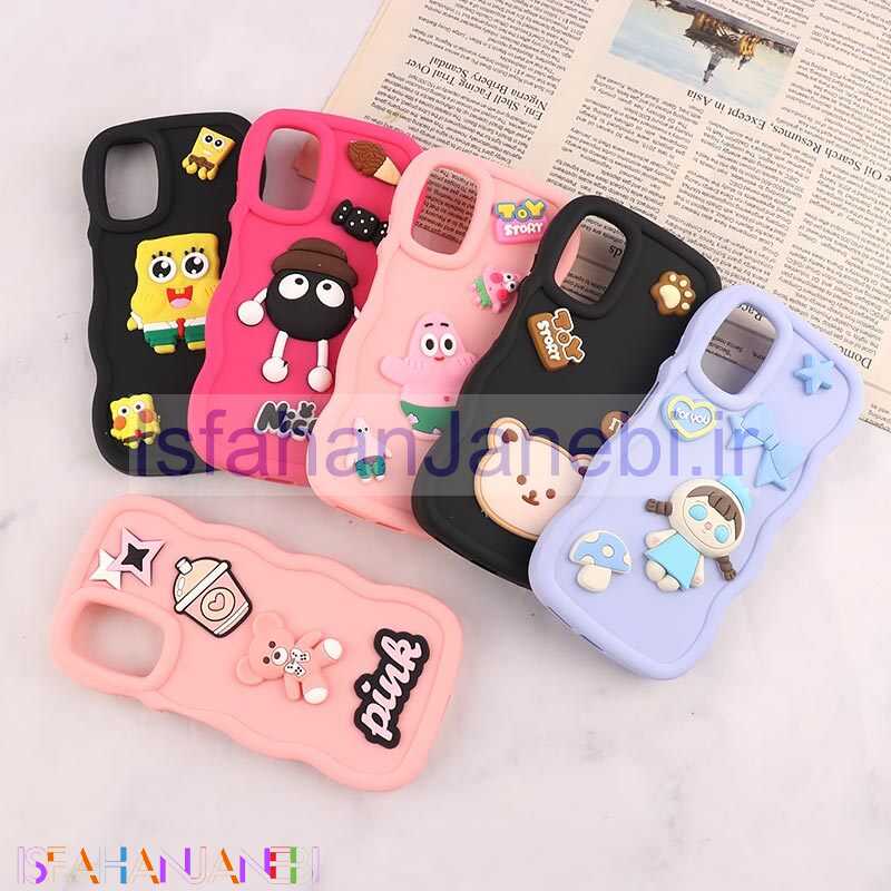 اصفهان جانبی-قاب موج دار شیائومی Poco M3 عروسک برجسته