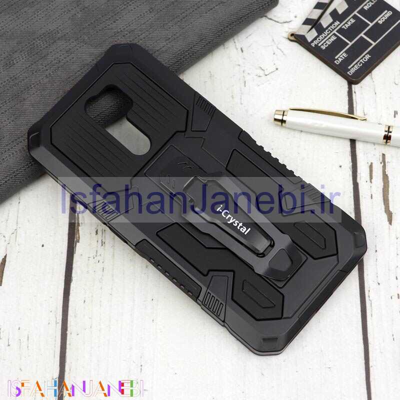 اصفهان جانبی-قاب ضدضربه I CRYSTAL شیائومی Redmi 9 مشکی