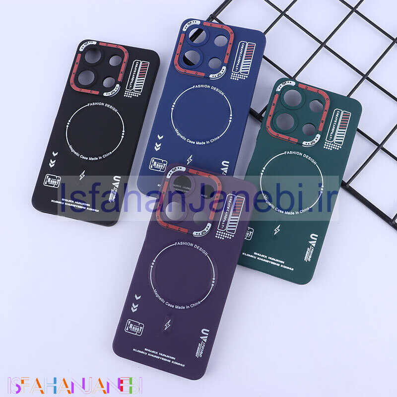 اصفهان جانبی-قاب ژله ای Dcokm شیائومی Redmi Note 13 4G طرح مگ سیف محافظ لنزدار