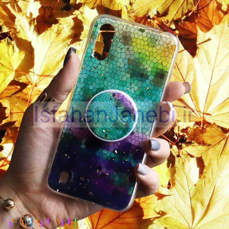 اصفهان جانبی-قاب رنگین کمانی پاپ سوکت دار خرچنگی کد9 سامسونگ A01