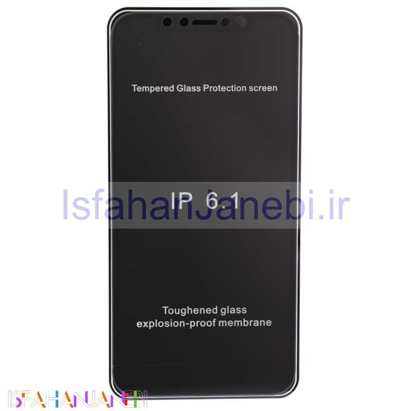 اصفهان جانبی-گلس Privacy مات iPhone XR مشکی