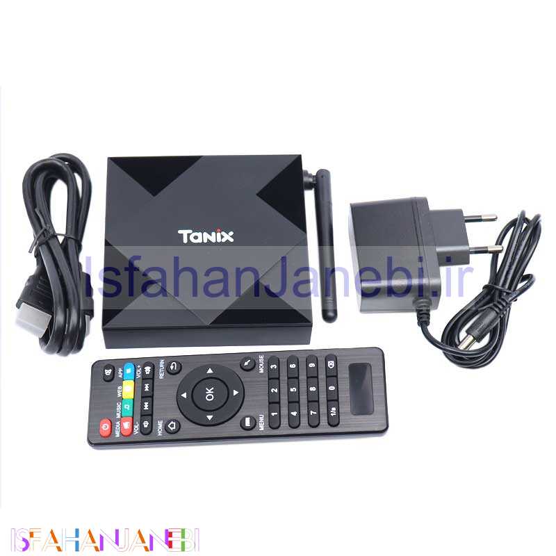 اصفهان جانبی-اندروید باکس Tanix TX6S-P 8GB 8K + ریموت کنترل