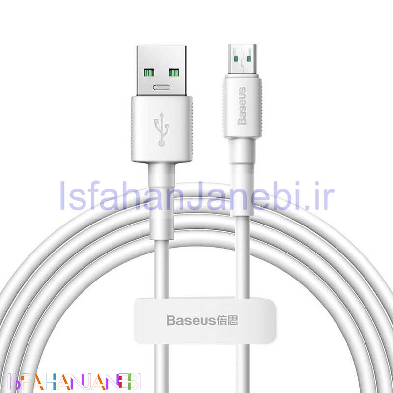 اصفهان جانبی-کابل میکرو یو اس بی Baseus CAMSW-E02 4A 2m