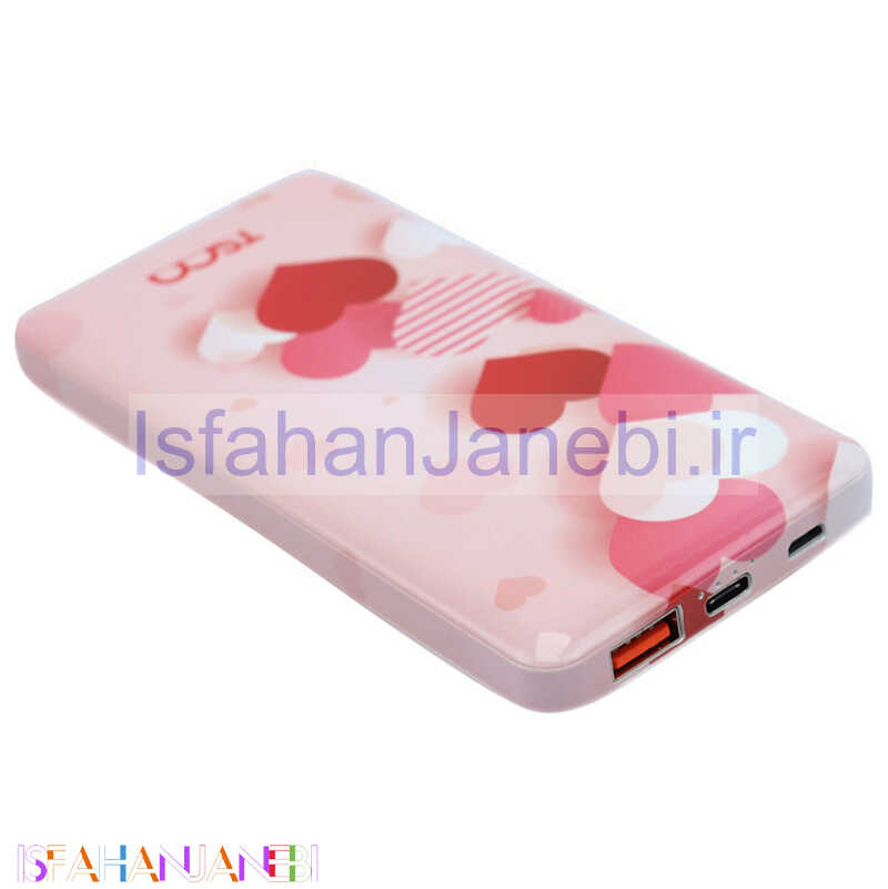 اصفهان جانبی-پاور بانک 10000 تسکو TSCO TP 836 طرح قلب