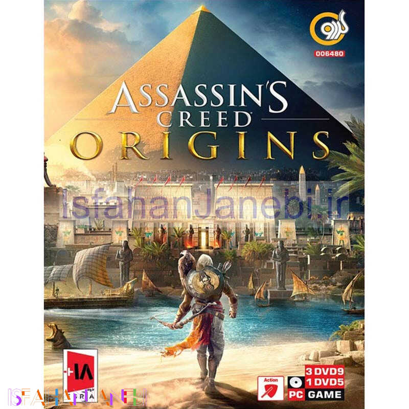 اصفهان جانبی-Assassin's Creed Origins PC 3DVD9+1DVD5 گردو