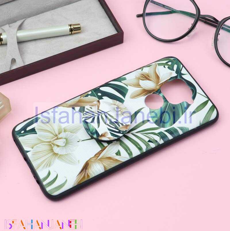 اصفهان جانبی-قاب فانتزی برجسته + پاپ سوکت کد6 شیائومی Redmi Note 9