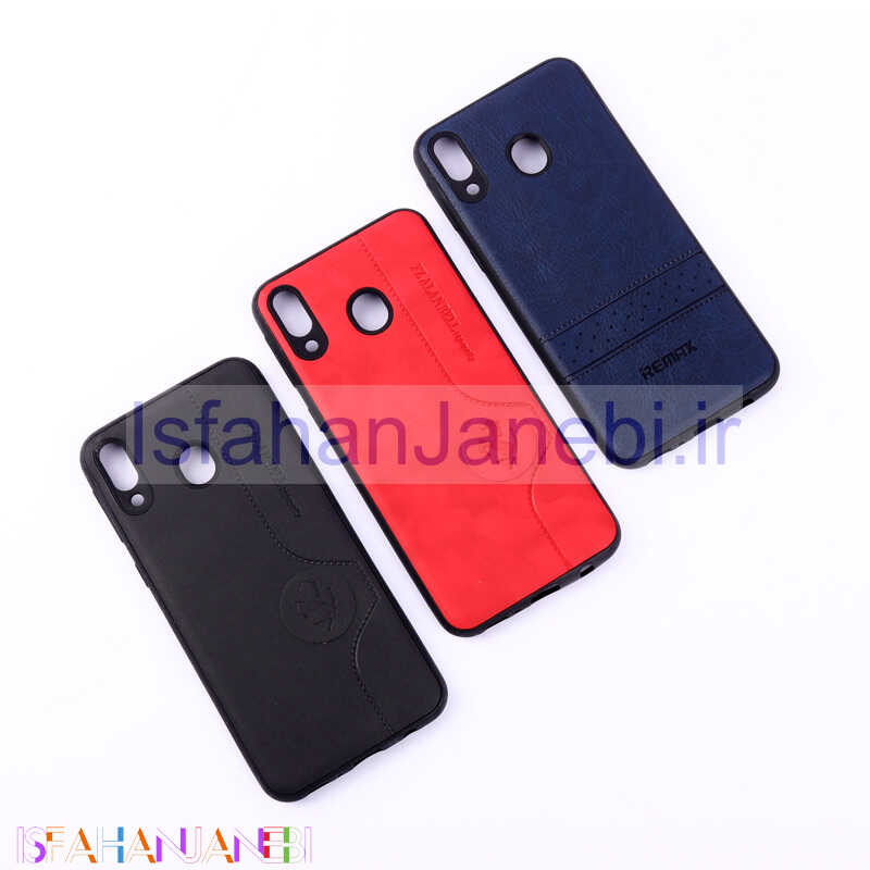 اصفهان جانبی-قاب ساده سیلیکونی چرمی Samsung Galaxy M20