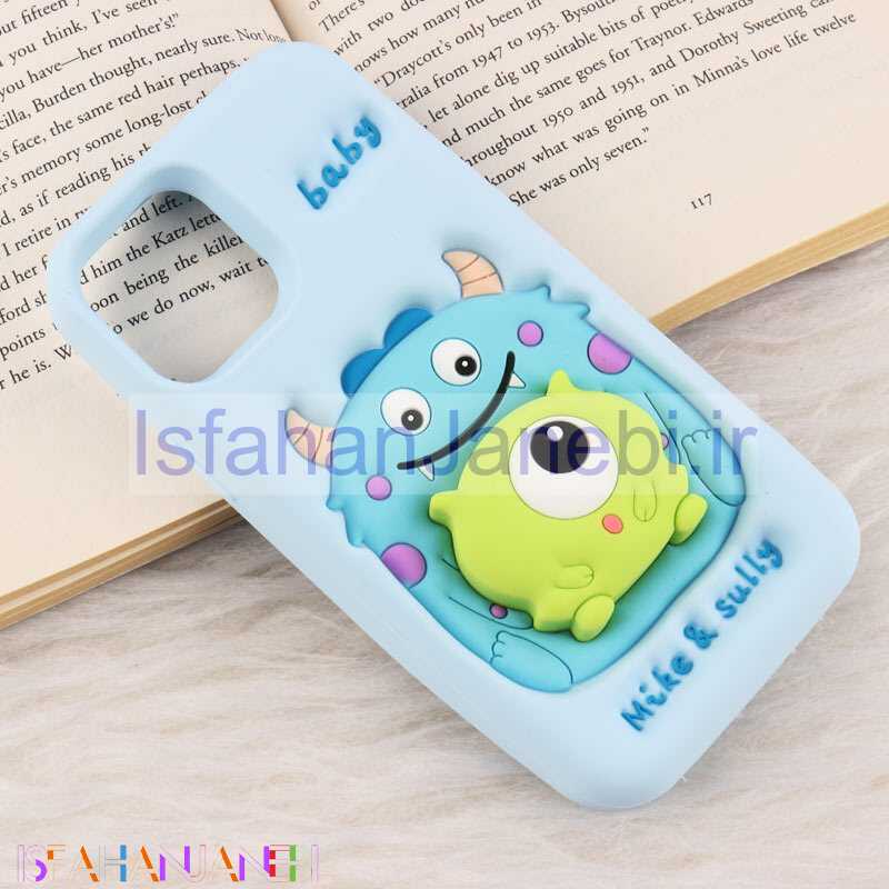 اصفهان جانبی-قاب عروسکی Vip Max آیفون iPhone 12 / 12 Pro پاپ سوکت دار طرح Mike & Sully