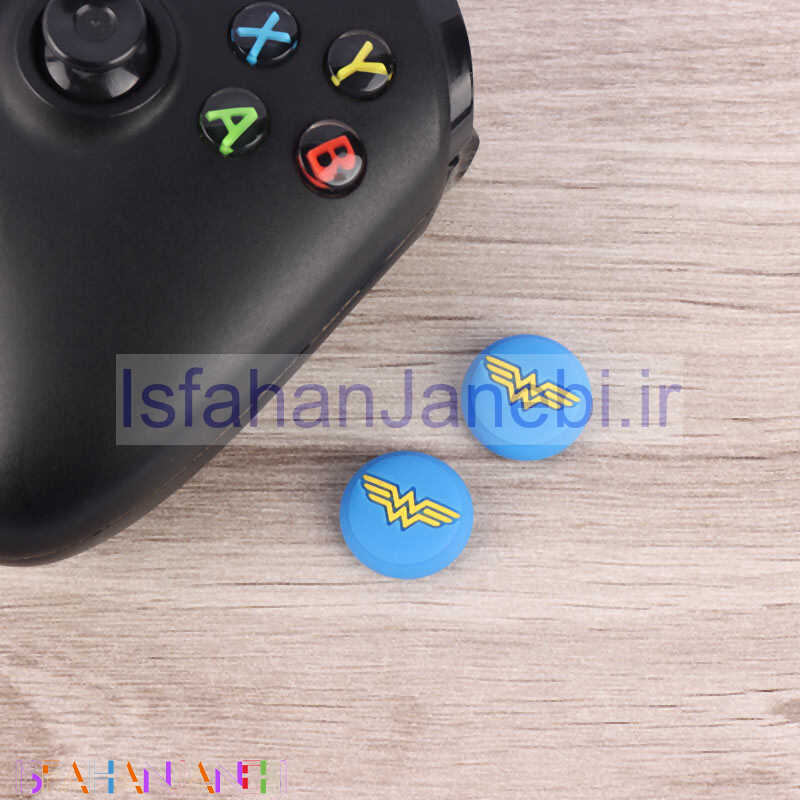 اصفهان جانبی-روکش آنالوگ دسته بازی Play Station/XBOX طرح Wonder Woman Logo