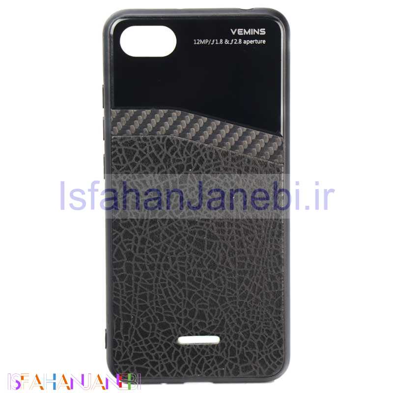 اصفهان جانبی-قاب دو تکه VEMINS شیائومی Redmi 6A مشکی