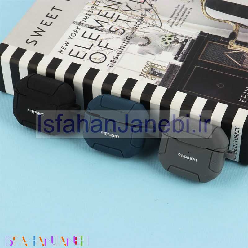 اصفهان جانبی-کاور ایرپاد پرو 3 Spigen Rugged Armor کد 1