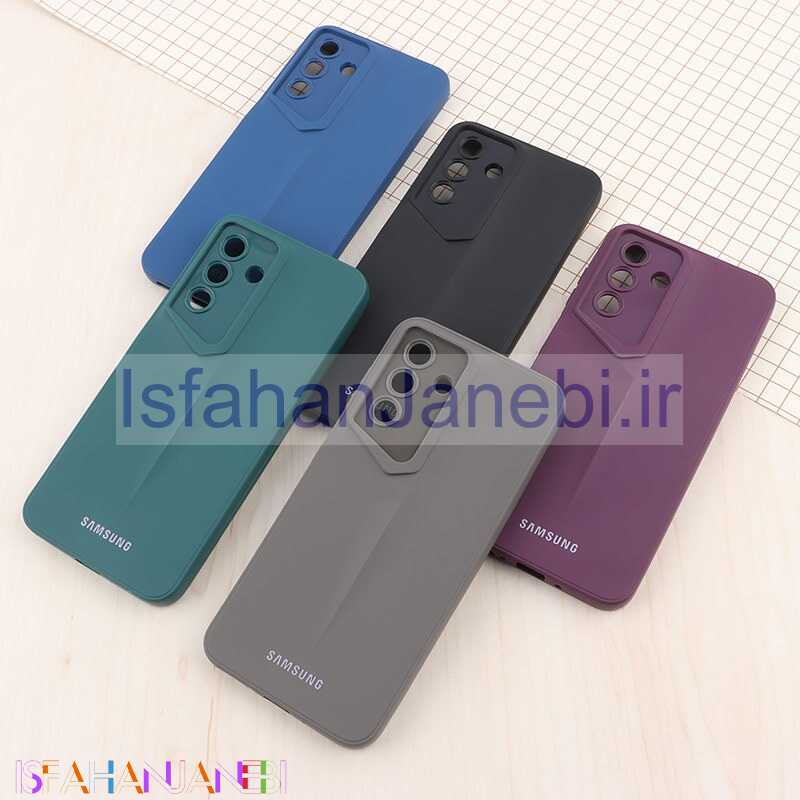 اصفهان جانبی-قاب ژله ای پورش دیزاین سامسونگ Galaxy A26 لوگو دار محافظ لنزدار