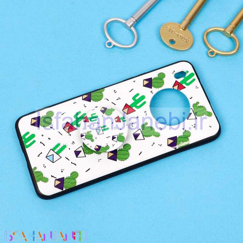 اصفهان جانبی-قاب فانتزی برجسته + پاپ سوکت طرح کاکتوس هواوی Y9a سری D