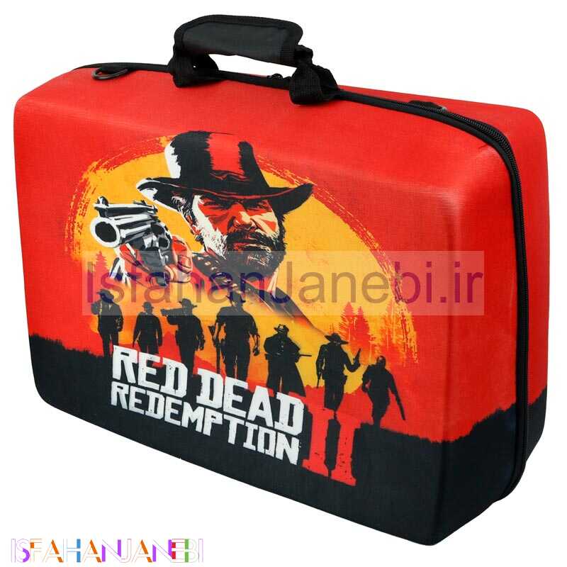 اصفهان جانبی-کیف کنسول بازی PS5 طرح Red Dead Redemption 2 کد 2