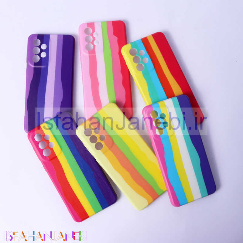 اصفهان جانبی-قاب محافظ لنزدار رنگین کمانی Highcopy سامسونگ Samsung Galaxy A33 5G سری A