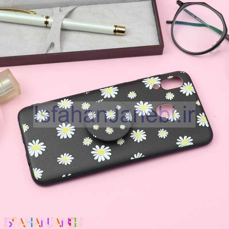 اصفهان جانبی-قاب فانتزی برجسته + پاپ سوکت کد4 سامسونگ A20 / A30