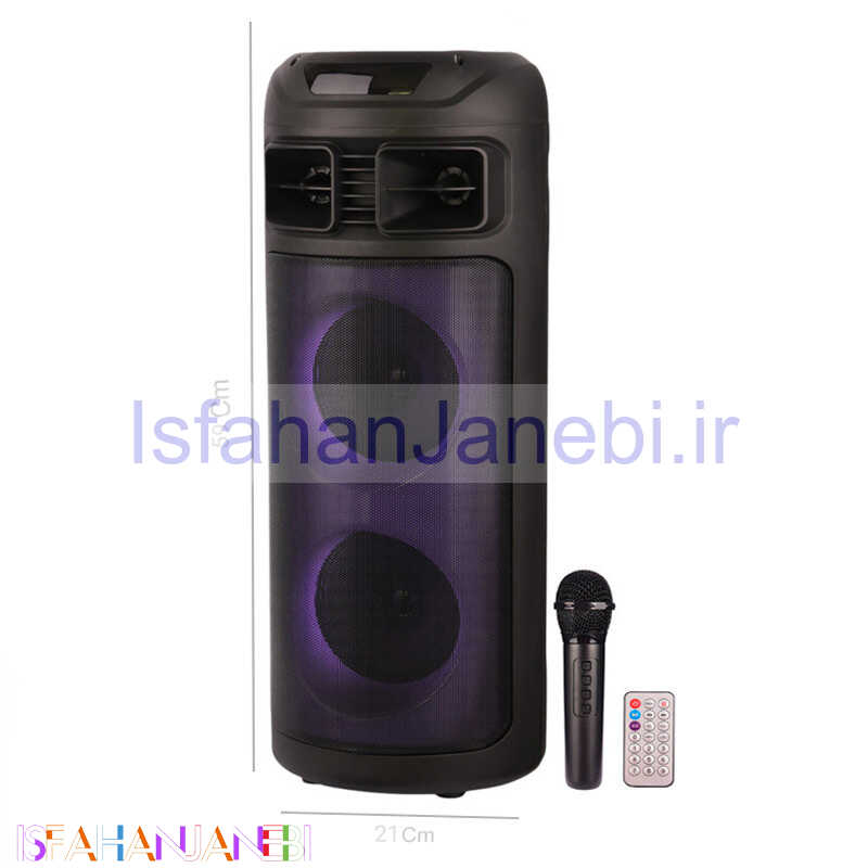 اصفهان جانبی-اسپیکر چمدانی بلوتوثی سینگ ای ZQS6235 + میکروفون و ریموت کنترل