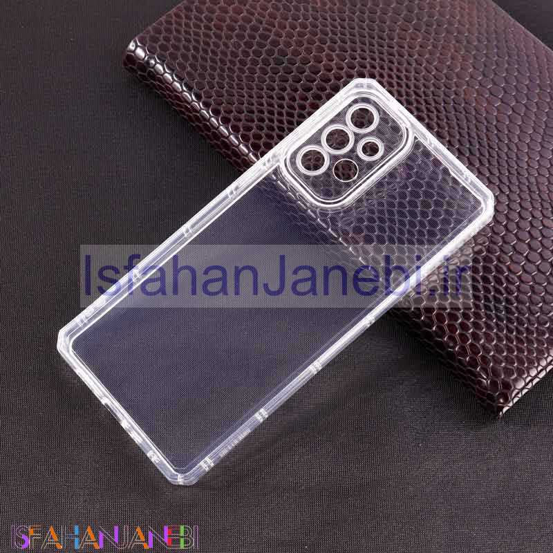 اصفهان جانبی-قاب ژله ای بی رنگ محافظ لنزدار Samsung Galaxy A73