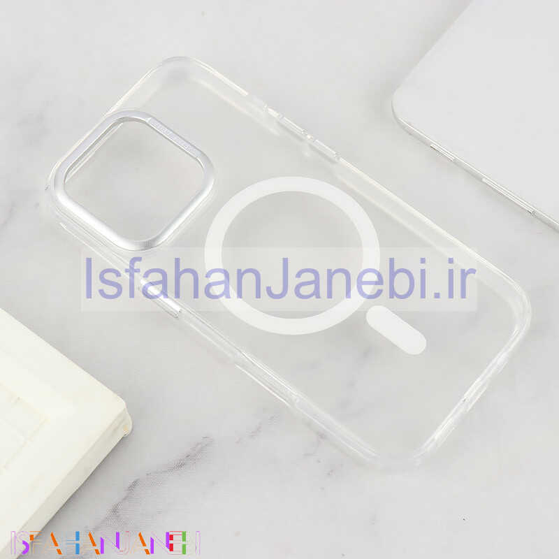 اصفهان جانبی-قاب مگ سیف شفاف Vip Max آیفون iPhone 16 Pro