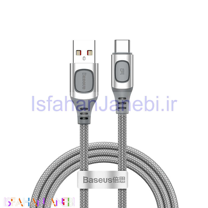 اصفهان جانبی-کابل فست شارژ Baseus CATSS-B0S MOQ:20 5A 1m Type-C