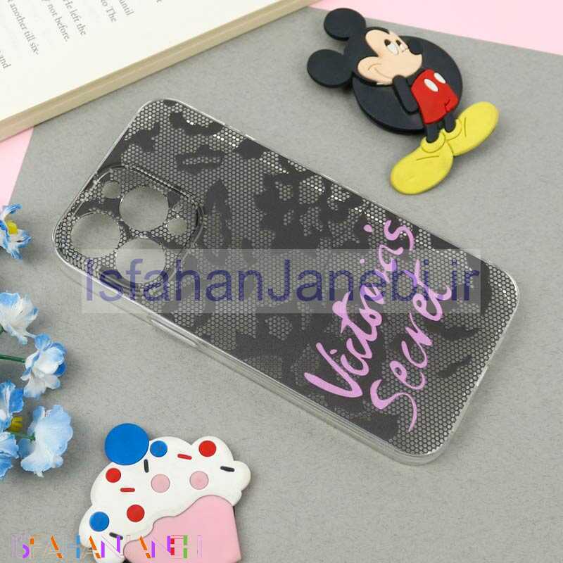 اصفهان جانبی-قاب ژله ای شفاف طرحدار ویکتوریا iPhone 13 Pro