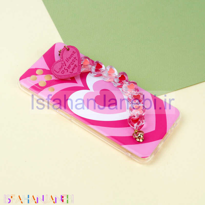 اصفهان جانبی-قاب طرحدار محافظ لنزدار + بند آویز Samsung Galaxy A12