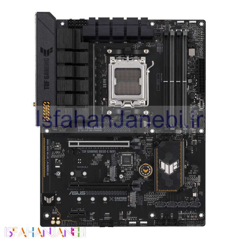 اصفهان جانبی-مادربرد ایسوس TUF Gaming B650-E WIFI DDR5