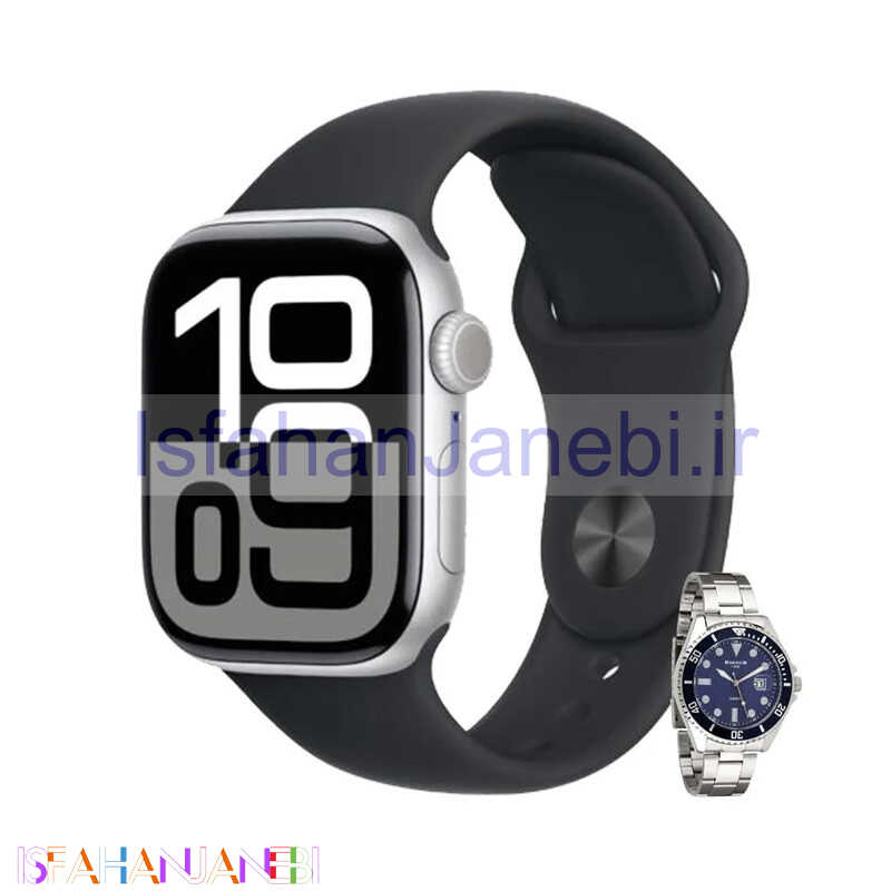 اصفهان جانبی-ساعت هوشمند JSYES M75 Max 49mm + یک عدد ساعت عقربه ای
