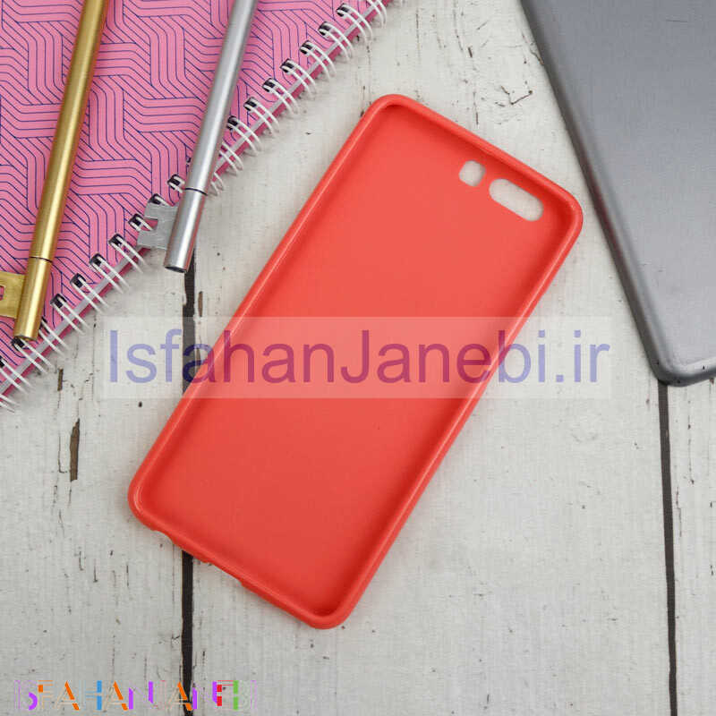 اصفهان جانبی-قاب ژله ای رنگی هواوی P10 Plus گلبهی