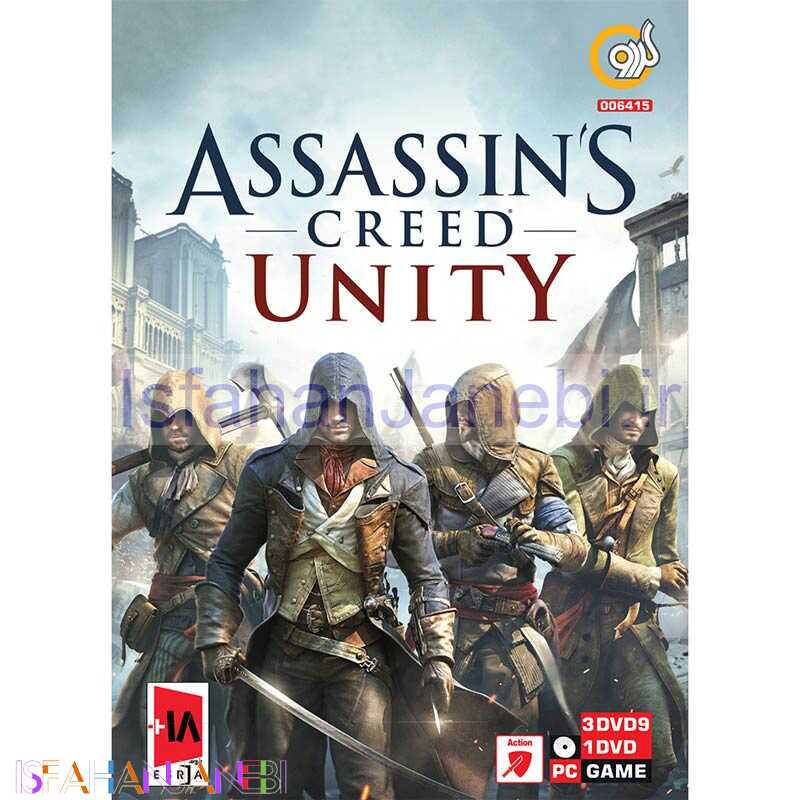 اصفهان جانبی-Assassin’s Creed Unity PC 3DVD9+1DVD5 گردو