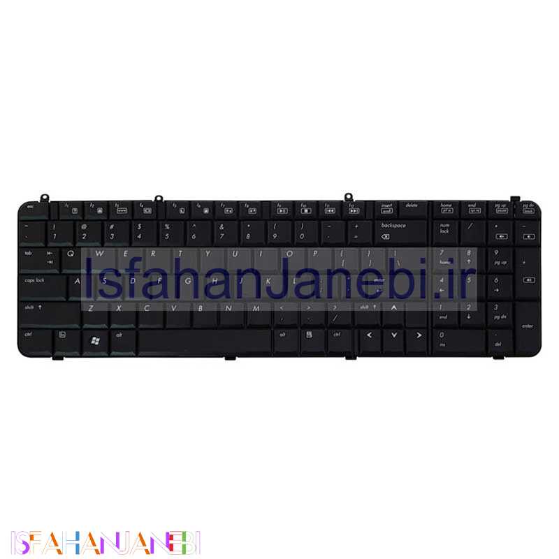 اصفهان جانبی-کیبورد لپ تاپ HP Pavilion HDX16 مشکی
