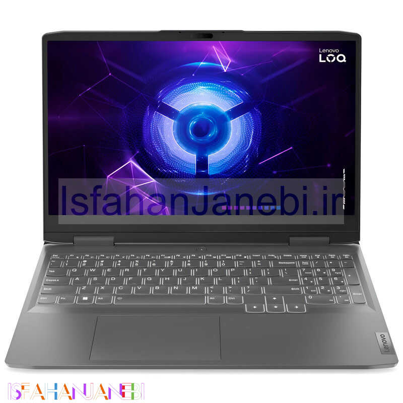 اصفهان جانبی-لپ تاپ گیمینگ لنوو 15.6 اینچی LOQ-X Core i5 12450H 12GB 512GB SSD RTX2050