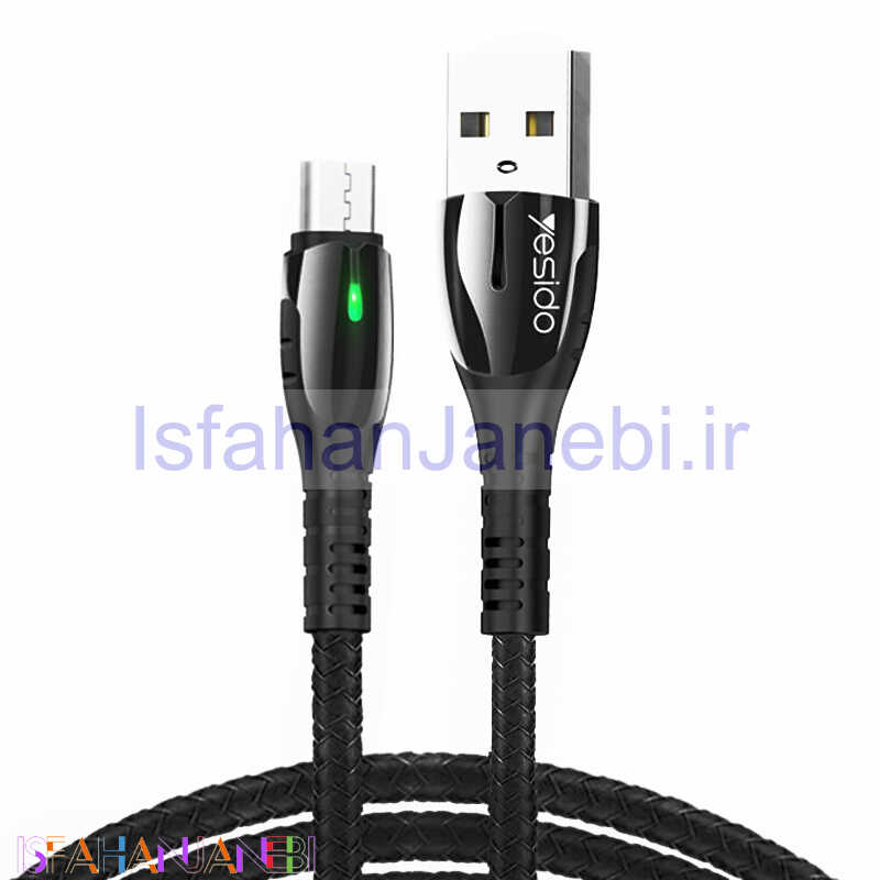 اصفهان جانبی-کابل میکرو یو اس بی Yesido CA-43 2.4A 1.2m