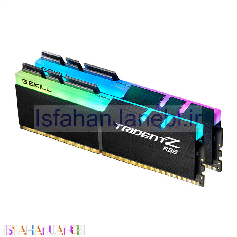 اصفهان جانبی-رم کامپیوتر G.SKILL Trident Z RGB DDR4 16GB 4000MHz CL18 Dual