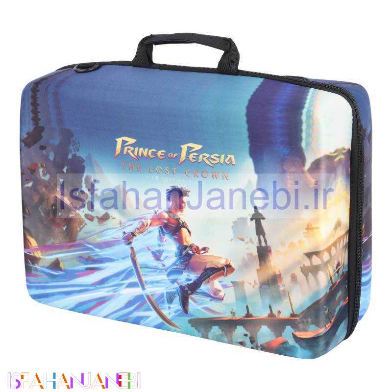 اصفهان جانبی-کیف کنسول بازی PS5 طرح Prince of Persia The Lost Crown