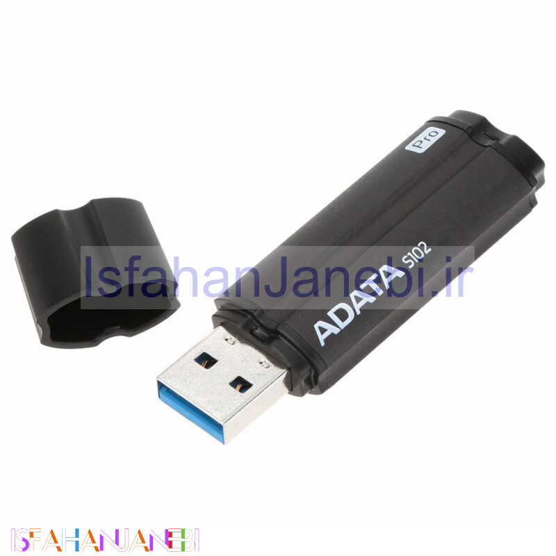 اصفهان جانبی-فلش 64 گیگ ای دیتا ADATA S102 PRO USB3.2