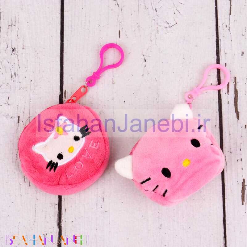 اصفهان جانبی-کیف هندزفری پولیشی طرح Kitty