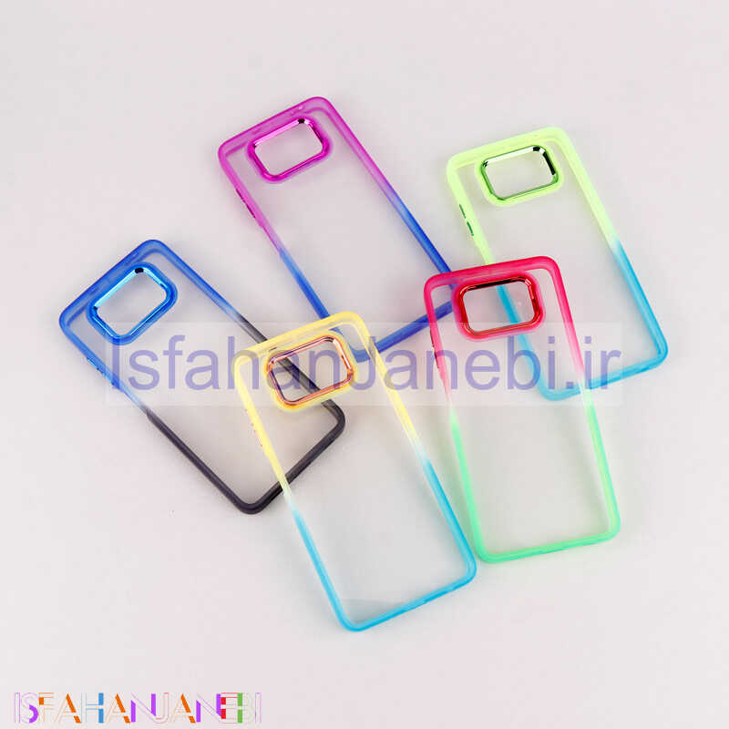 اصفهان جانبی-قاب PC شفاف متال ایرون دو رنگ Xiaomi Poco X3