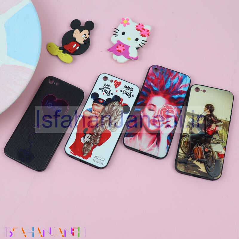 اصفهان جانبی-قاب فانتزی برجسته دخترانه آیفون iPhone 5/5s سری 5