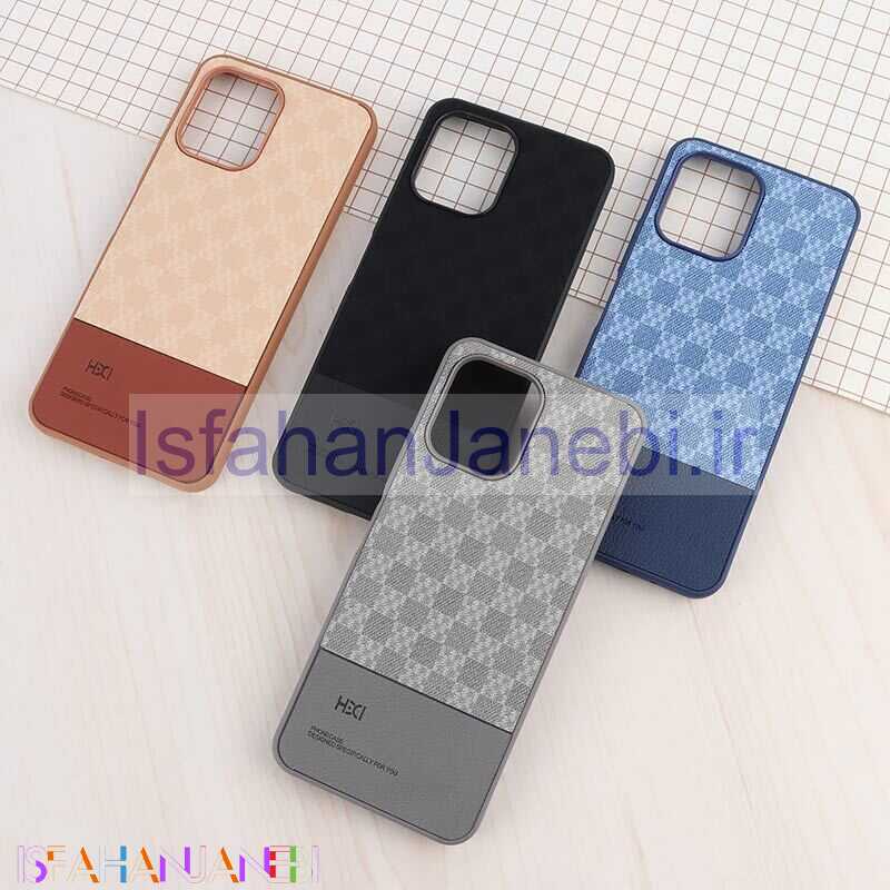 اصفهان جانبی-قاب چرمی HDCI شیائومی Redmi 12 دو تکه طرح دار