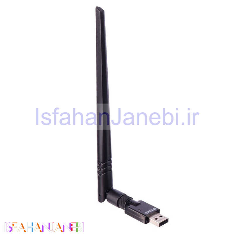 اصفهان جانبی-کارت شبکه بی سیم آنتن دار D-Link DWA-172 433Mbps