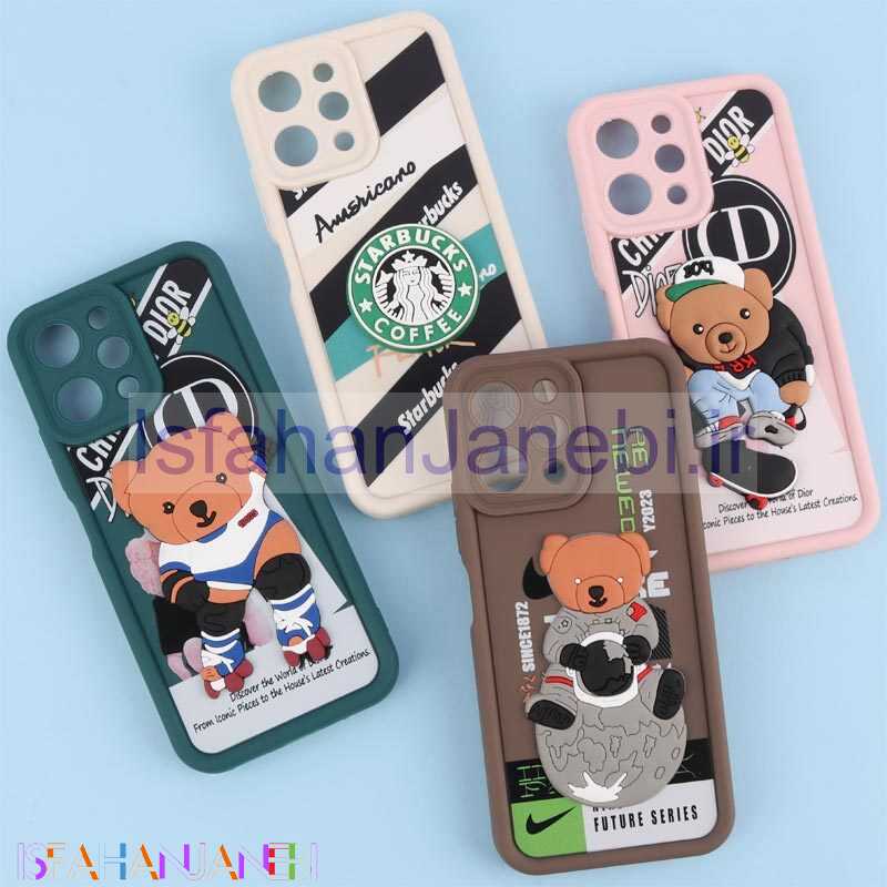 اصفهان جانبی-قاب سولید شیائومی Redmi 12 برجسته محافظ لنزدار