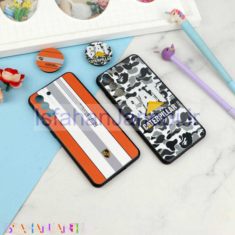 اصفهان جانبی-قاب فانتزی طرحدار پسرانه محافظ لنزدار + پاپ سوکت Samsung Galaxy S21 FE 5G سری R